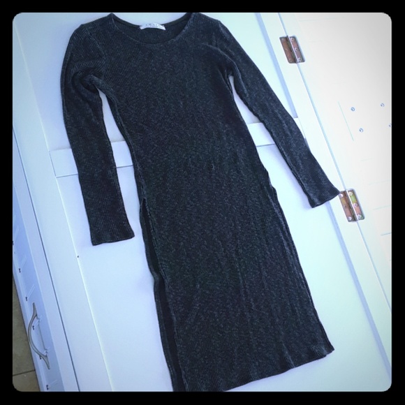 Sleek, Sexy Sweater Dress - Picture 1 of 4